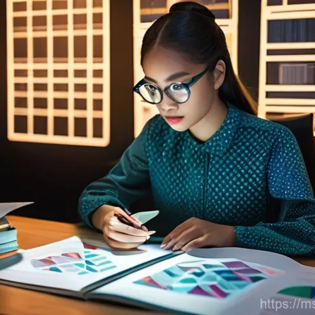 괴짜 경제학의 통계적 방법론 - **Prompt:** A curious young female data analyst, dressed in smart casual attire (a modest blouse and...