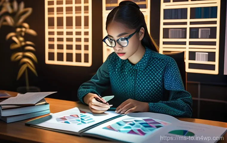 괴짜 경제학의 통계적 방법론 - **Prompt:** A curious young female data analyst, dressed in smart casual attire (a modest blouse and...
